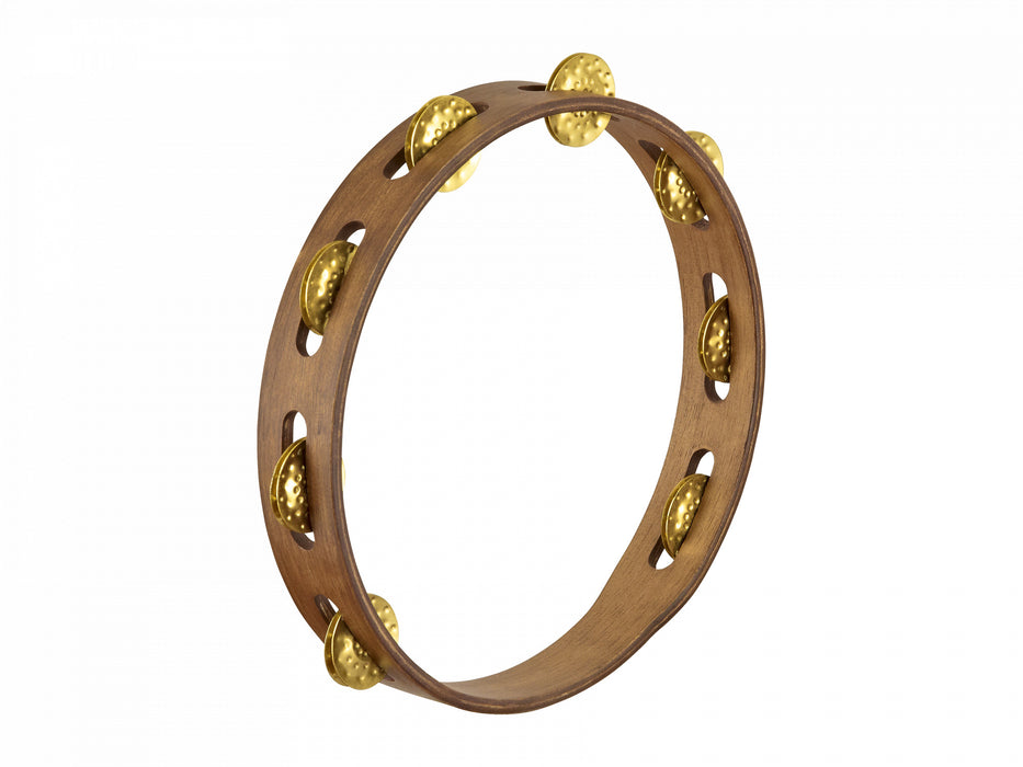 MEINL Percussion Traditional Wood Series Tambourine - 10"
