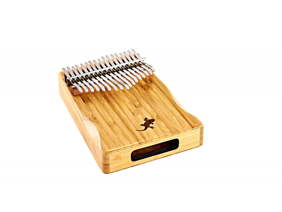 ORTEGA Lizard Series Kalimba 17 Keys - Solid Bamboo
