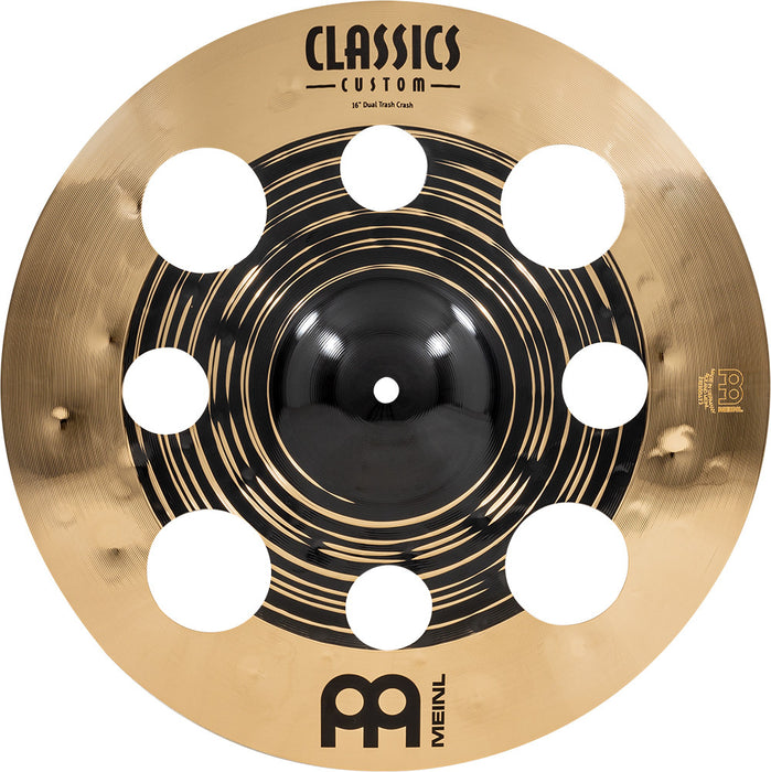 MEINL Cymbals Classics Custom Dual Trash Crash - 16"