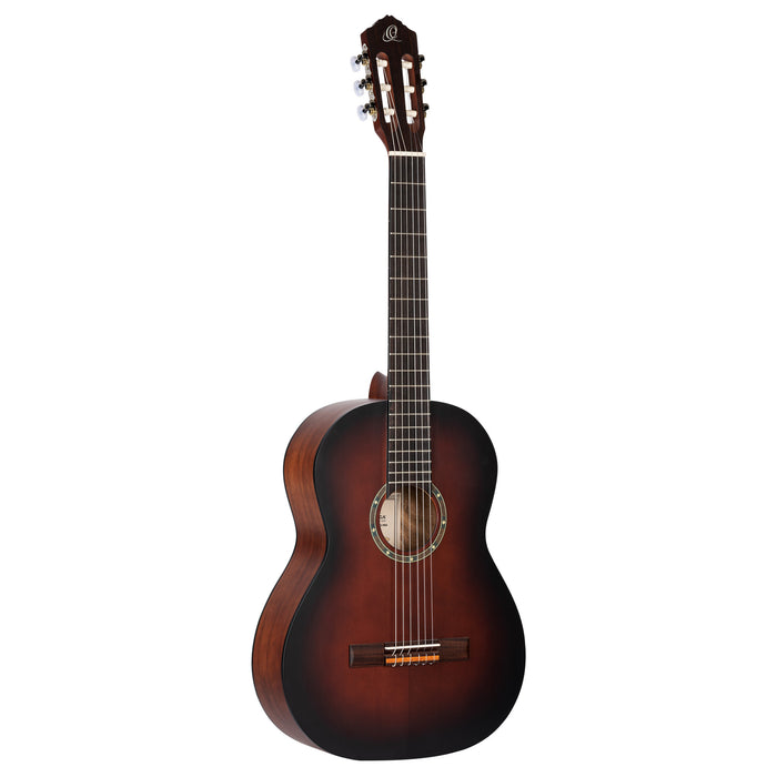 ORTEGA Student Series Pro 4/4 Classical Guitar 6 String - Solid Spruce / Catalpa Bourbon Fade