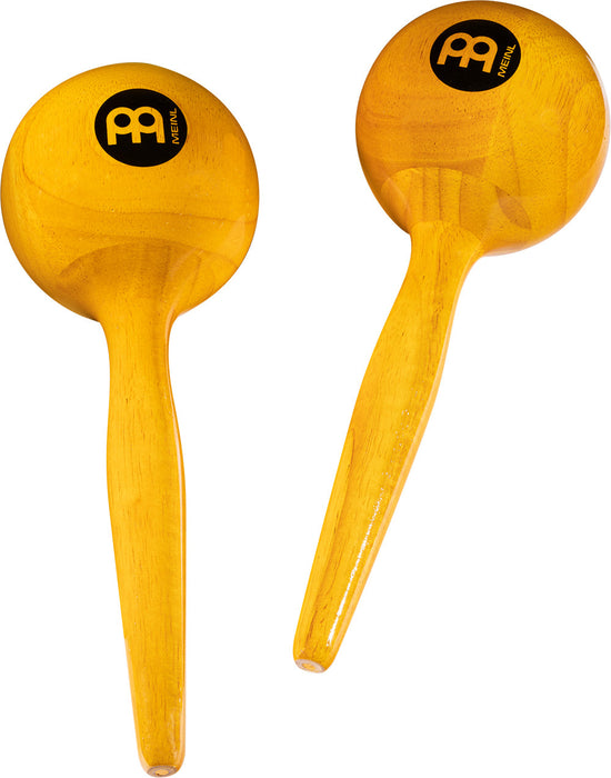 MEINL Percussion Round Wood Maracas - Amber
