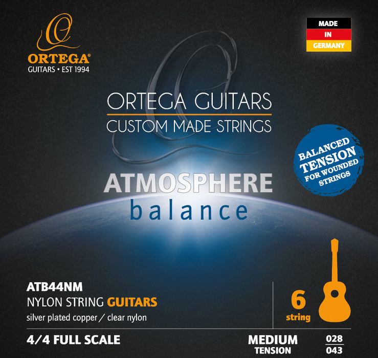 ORTEGA Atmosphere Balance Series Nylon String Set - Medium Tension