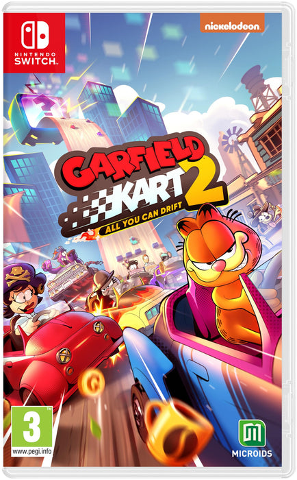MICROIDS Garfield Kart 2: All You Can Drift Switch