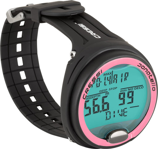 Cressi Donatello Wrist Computers, Black/Pink