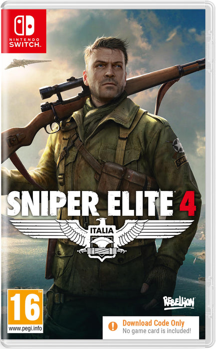 SOLD OUT Sniper Elite 4 (Code in a Box) Switch