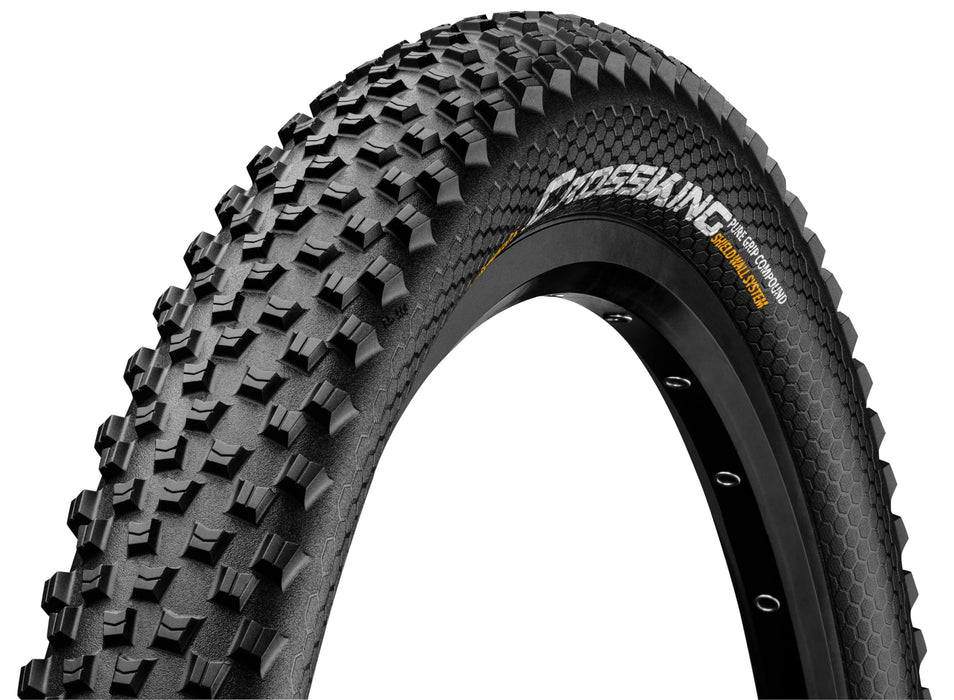 Continental Cross King - Performance 27.5 x 2.6 Fold ShieldWall TR + PureGrip, Black