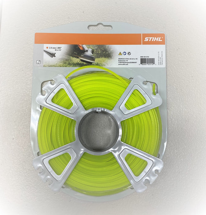 Stihl 0000-930-3410 Line, X-shaped, 2.4 mm x 83