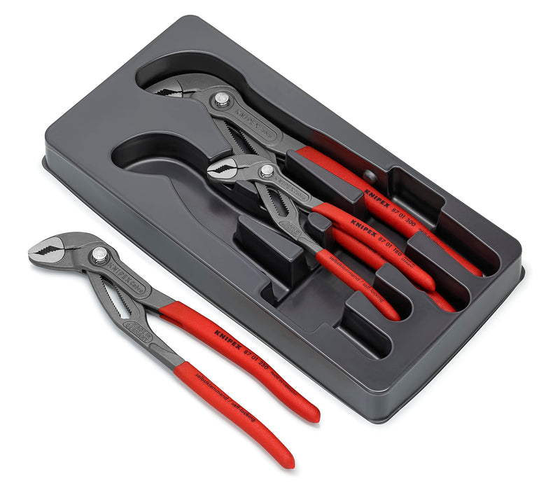 Knipex 00 20 09 V02 Workshop Water Pump Pliers Set of 3