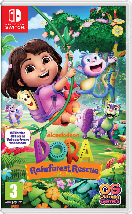 BANDAI Dora: Rainforest Rescue Switch