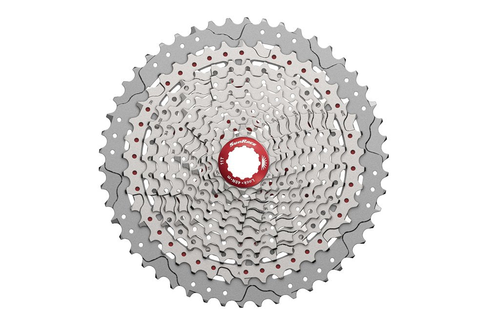 SunRace Unisex Csmx8 1146t 11 Speed Cassette, Silver, only Size UK