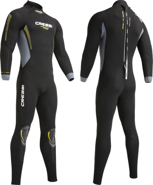 Cressi - Fast 7mm Man (Black/Blue) [7/3XL]