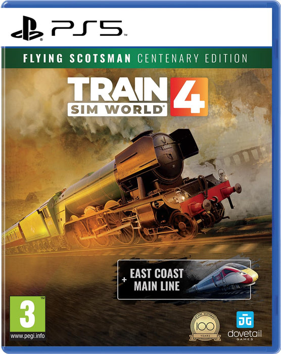 DOVETAIL GAMES Train Sim World 4 includes Flying Scotsman PS5