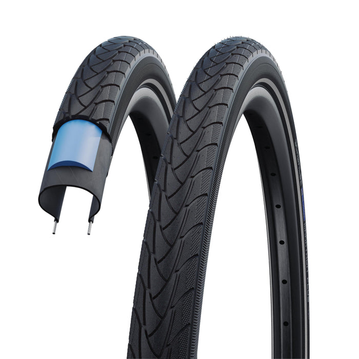 SCHWALBE Marathon Plus Smart Guard RLX Wire Tire, 700 x 35cm