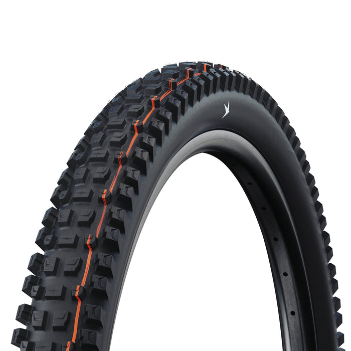 SCHWALBE Albert Tire - 29 x 2.50, Tubeless, Folding, Black, Evolution Line, Trail Pro, Addix Ultra Soft, Radial, E-50
