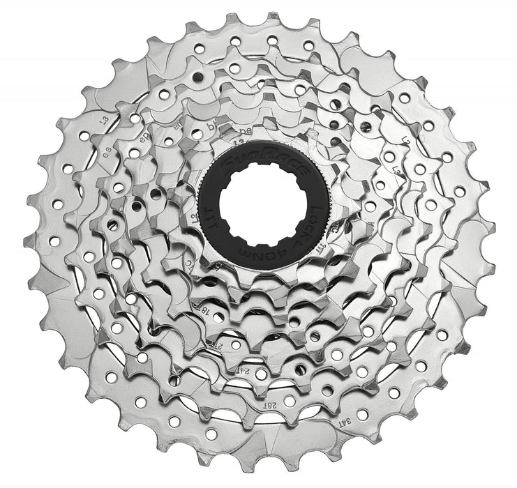 Sunrace CSM66 8-Speed Nickel Plated Cassette, 11-34T
