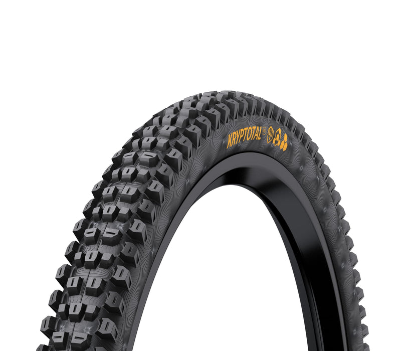 Continental Kryptotal Front - Tubeless Ready Mountain Bike Tire - Specialist for Mixed Terrain and Conditions, 27.5" x 2.40", Supersoft, Downhill
