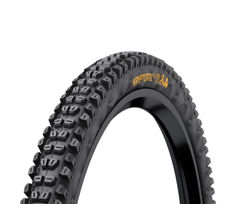Continental Kryptotal Rear - Tubeless Ready Mountain Bike Tire - Specialist for Mixed Terrain and Conditions, 26" x 2.40", Soft, Enduro