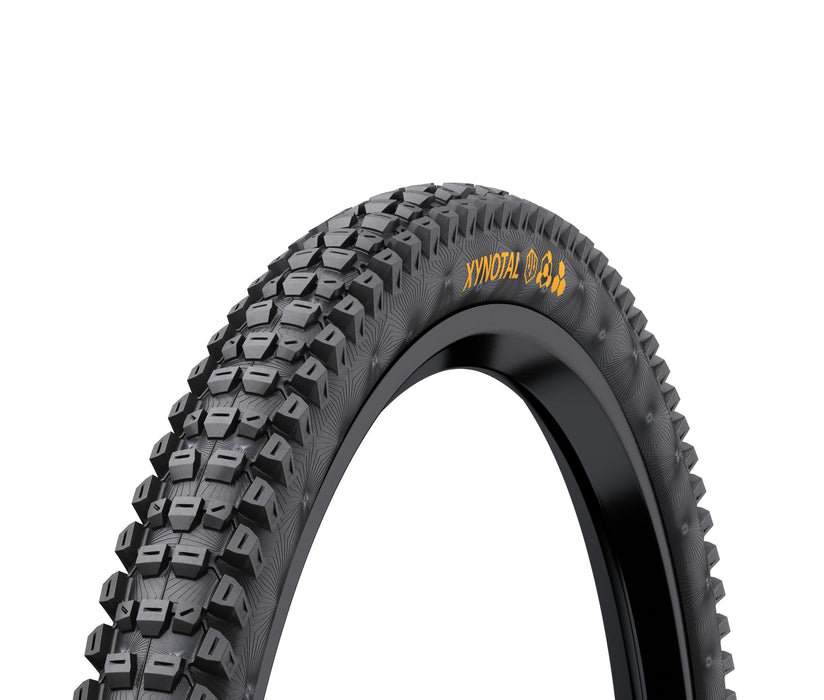 Continental - Continental 60-584 Xynotal Downhill Supersoft (27.5 x 2.40 Inches) Black Foldable Skin Tire - 1 Piece