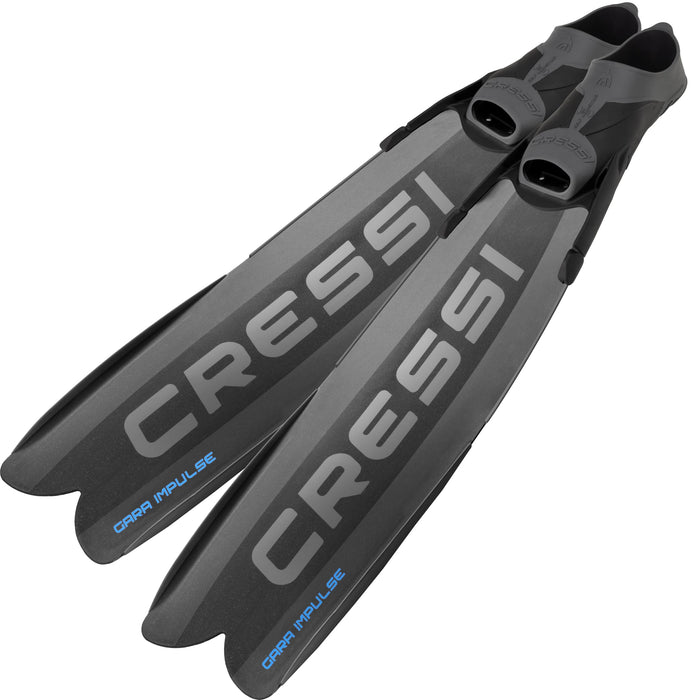 Cressi Gara Modular Impulse Turbo, Black, 44/45