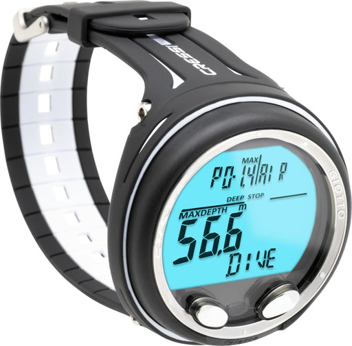 Cressi Giotto Scuba Diving Wrist Computer, Black/White
