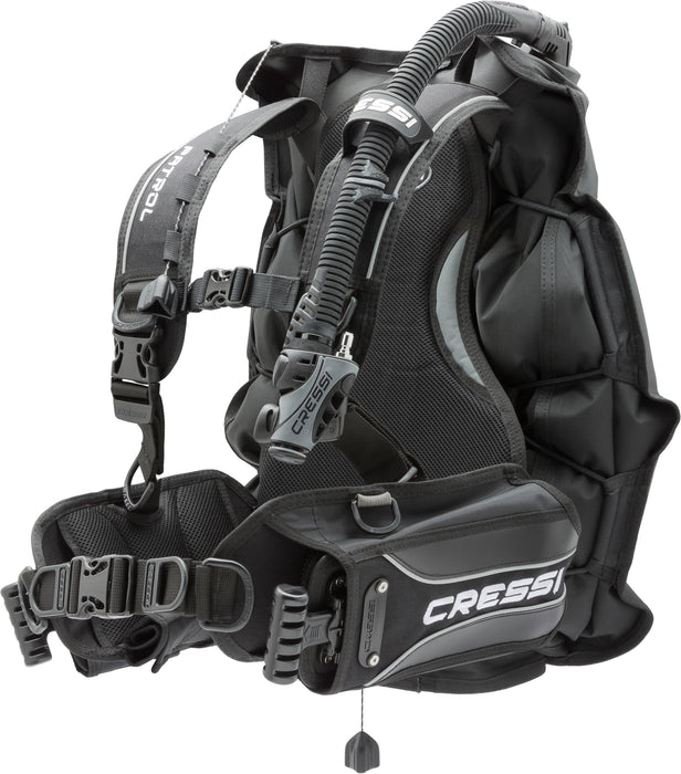 Cressi Travel-Friendly Light Back Inflation BCD for Scuba Diving | Patrol: Designed in Italy