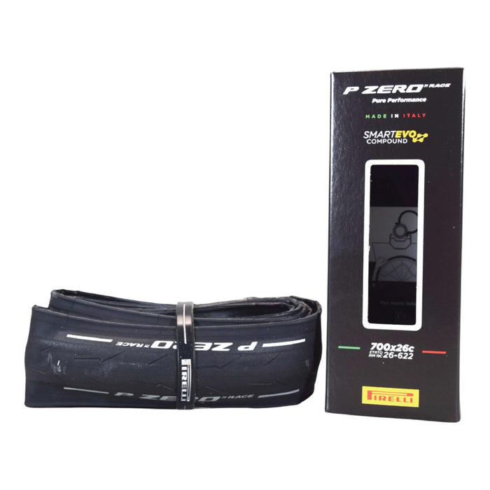 Pirelli P Zero Race Bike Tire 26-622 (700x26c) - Tube Type Bicycle Tire, Durable All-Round Performance, High Grip, Clincher Tire for Race Cycling - EVO Compound, TechBELT Construction