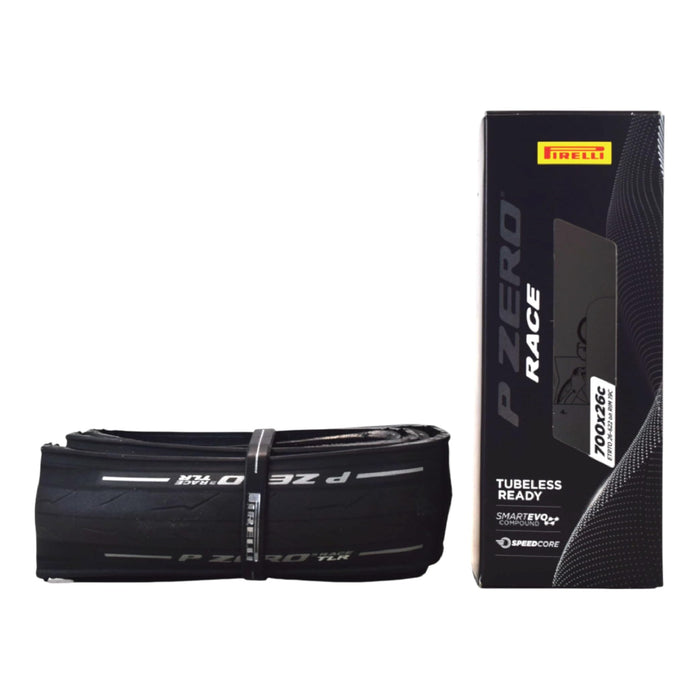 Pirelli P Zero Race TLR 26-622 (700x26c) Road Bike Tire - Tubeless Ready, Lightweight, High-Performance Bicycle Tire for Road Racing & Training – Foldable, SmartEVO Compound