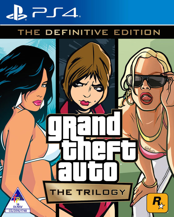 TAKE2 Grand Theft Auto: The Trilogy - The Definitive Edition PS4