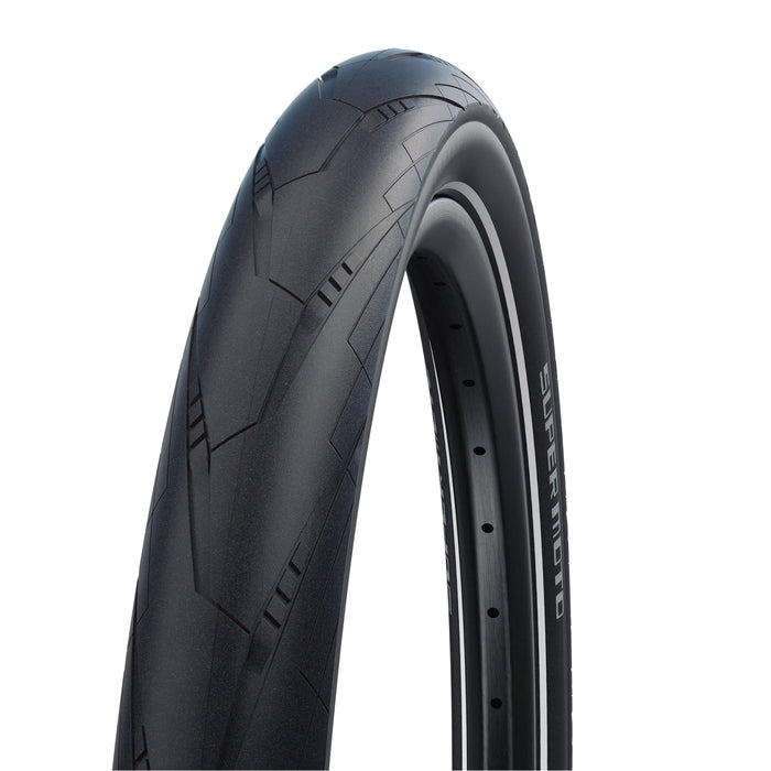 Schwalbe Unisex's Super Moto Tyre, Black, 28x2.00