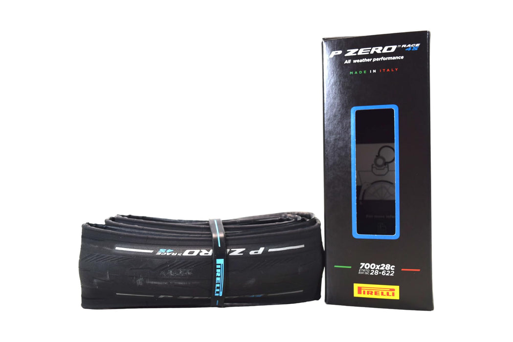 Pirelli P Zero Race TLR 4S 28-622 (700 x 28c) Road Bike Tire - All-Season Performance for Year-Round Excellence, Wet Grip, Puncture Protection, Superior Handling (1 Tire)