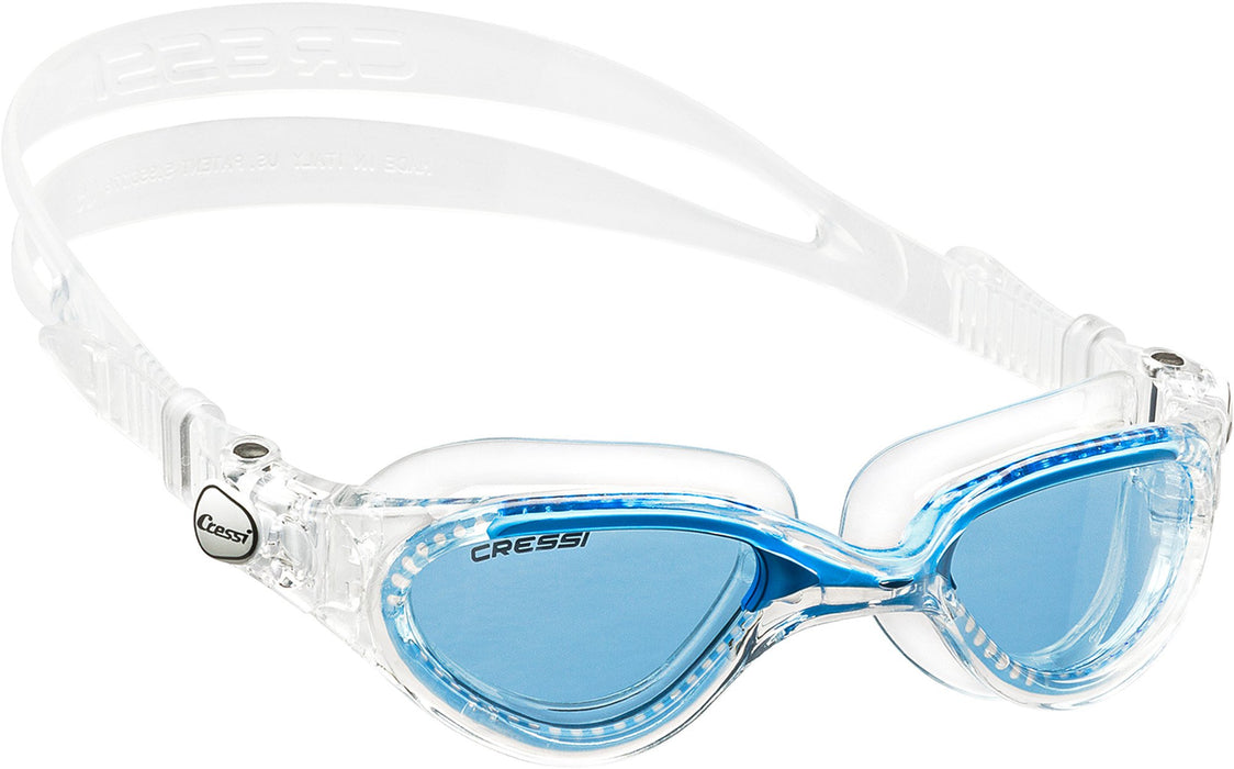 Cressi Flash, clear/blue, azure lens