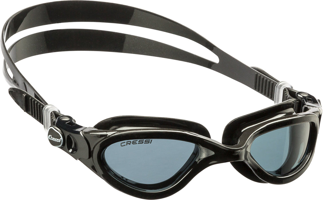 Cressi Flash, Black/Black, Tinted Lens