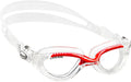 Cressi Flash, Clear/Red, Clear Lens