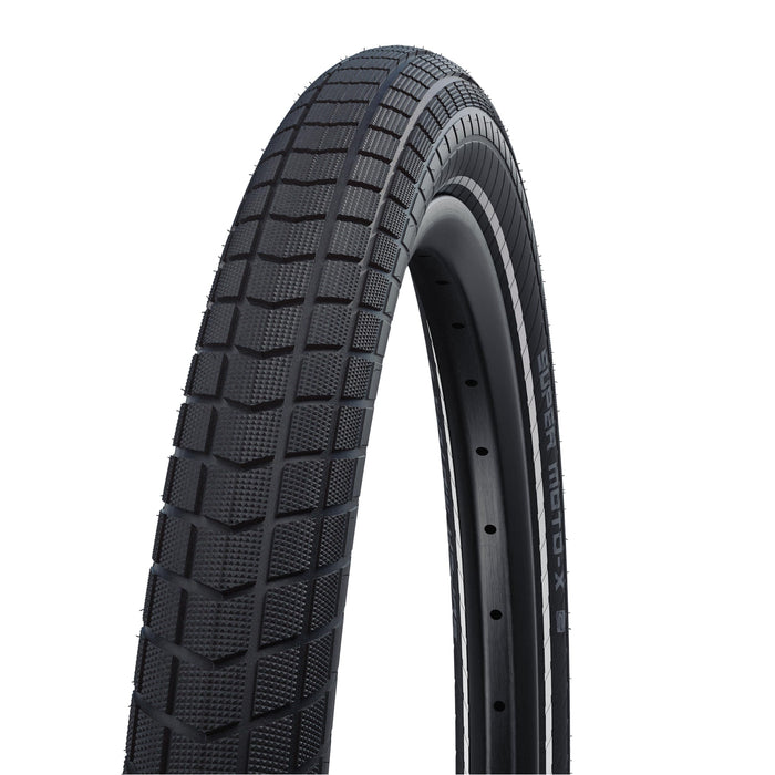 Schwalbe Unisex's Super Moto-X Perf, GreenGuard, Snakeskin Tyres, Black, 62-406, 1402089901