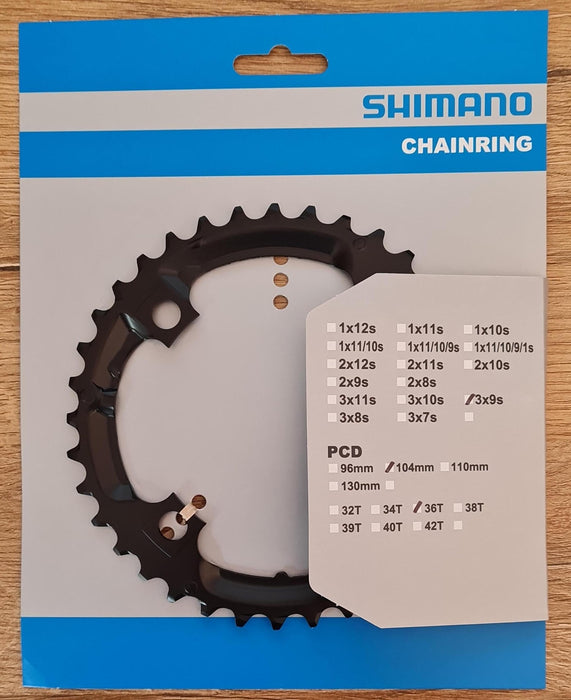 Shimano Chainring 36T DeoreFC-M590 Black