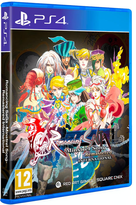 Red Art Games Romancing SaGa: Mistrel Song Remastered International PS4
