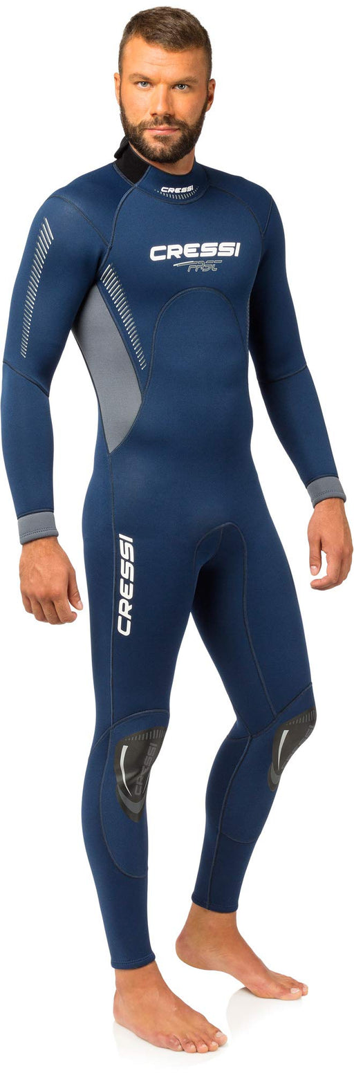 Cressi Fast 3 mm, Blue/Grey, S