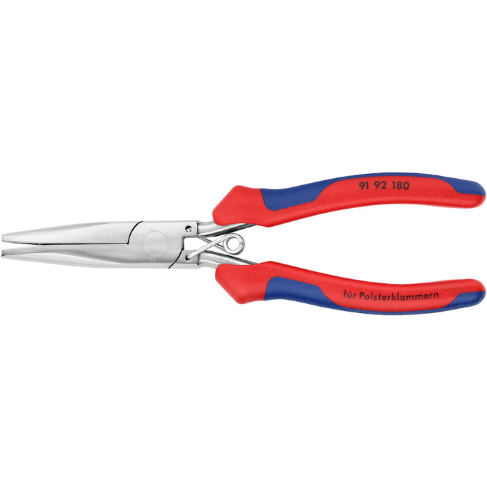 Knipex 91 92 180 7,28" Upholstery Pliers