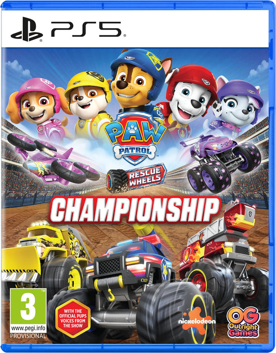 Outright Games Paw Patrol Rescue Wheels: Championship PS5