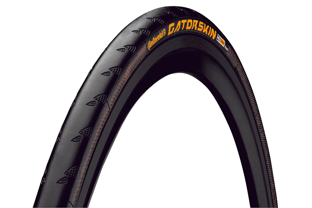 Continental Ultra Gatorskin Bicycle Tire (700x25, Folding, Black)