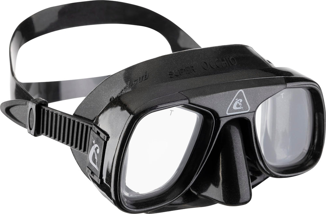 Cressi Adult 2-window Low Volume Diving Mask | Superocchio: made in Italy Cressi Low Volume Mask Made of Quality Silicone for a Perfect Seal | Superocchio: made in Italy