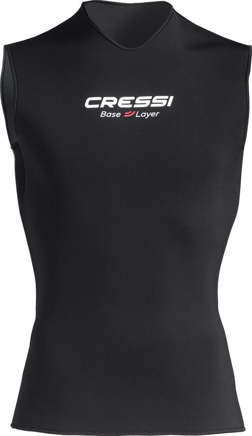 Cressi Core Vest 2.5 mm Lady Thermal Oversuits, Black, L