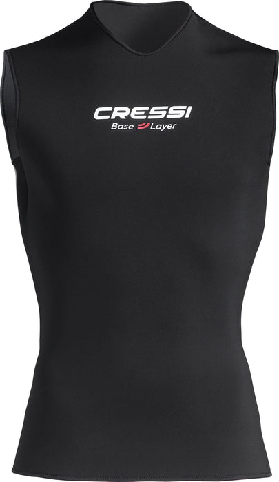 Cressi Core Vest 2.5 mm Lady Thermal Oversuits, Black, M