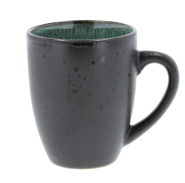 Bitz Mug with ear 300 ml Black/Green 821179