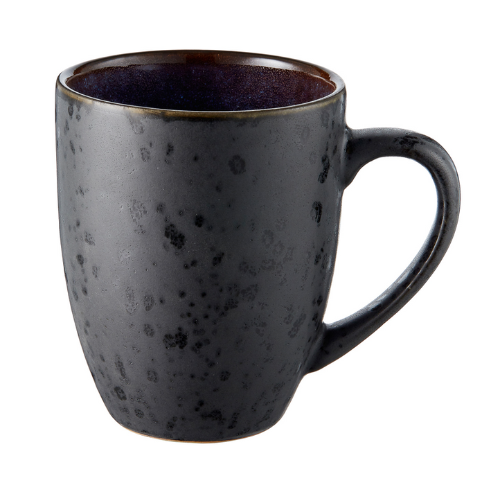 Bitz Mug with ear 300 ml Black/Deep blue 821181