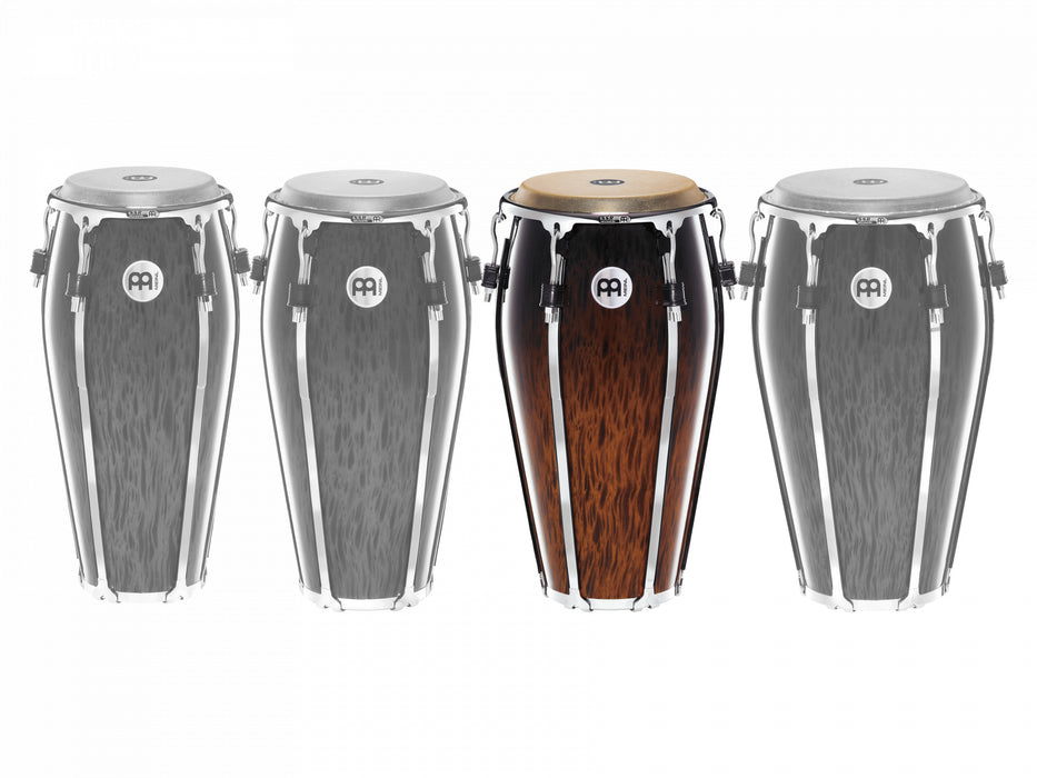 MEINL Percussion Floatune Series Conga 12" - Brown Burl