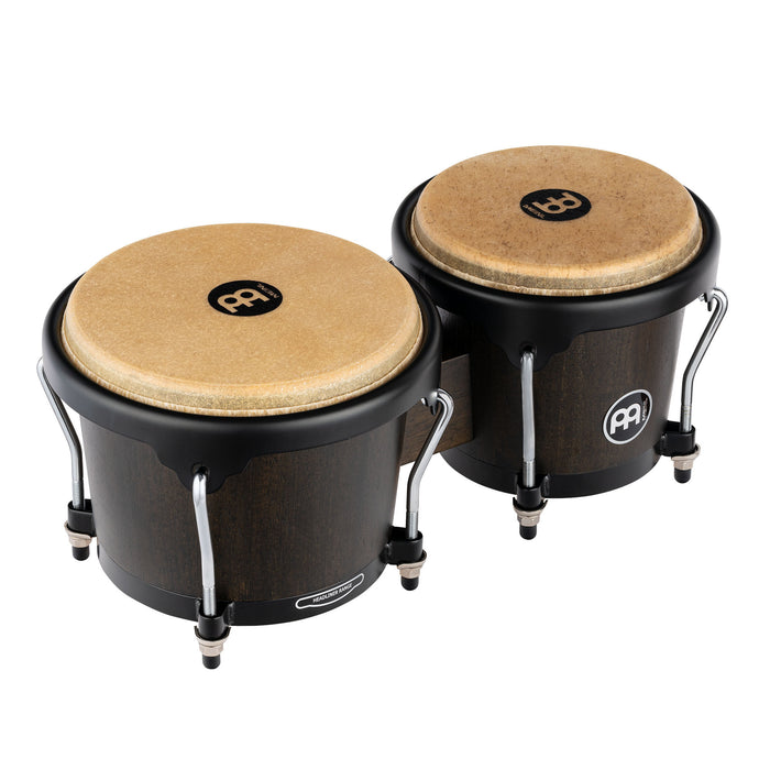 MEINL Percussion Headliner Serie Wood Bongo 6 3/4" Macho & 8" Hembra - Vintage Wine Barrel