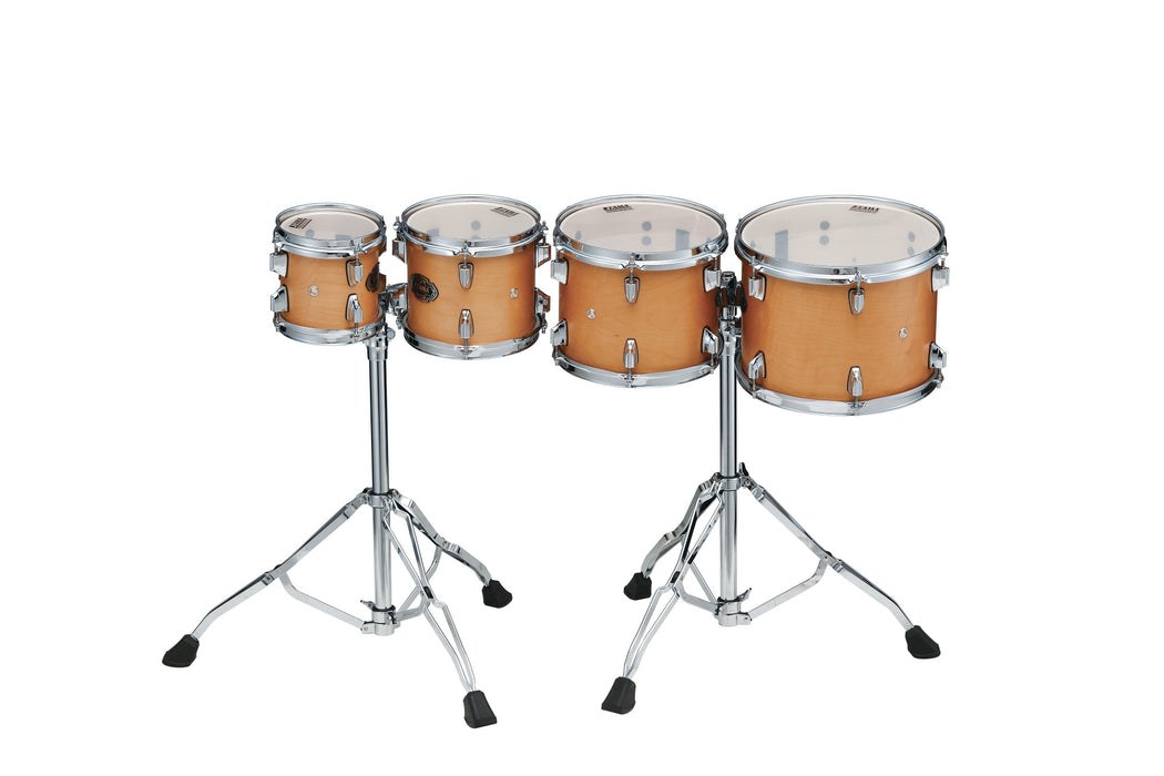 TAMA Low-Pitched Concert Tom Set 4 pcs. - Vintage Antique Maple/Chrome HW