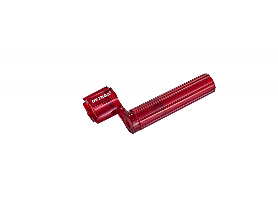 ORTEGA String Winder Deluxe - Transparent Red