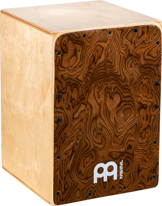 MEINL Percussion Jam Series Snare Cajon 50 - Burl Wood